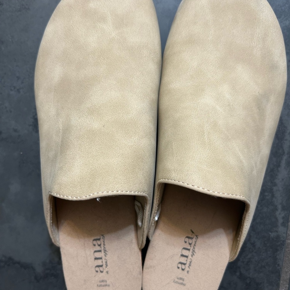 Ana Tan Slip-On Clogs